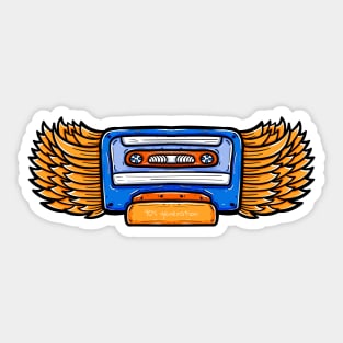 90s generation mixtape Sticker